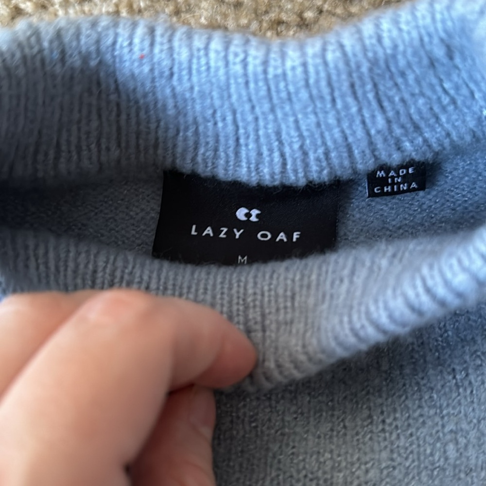 Lazy Oaf cat sweater - Picture 2 of 3